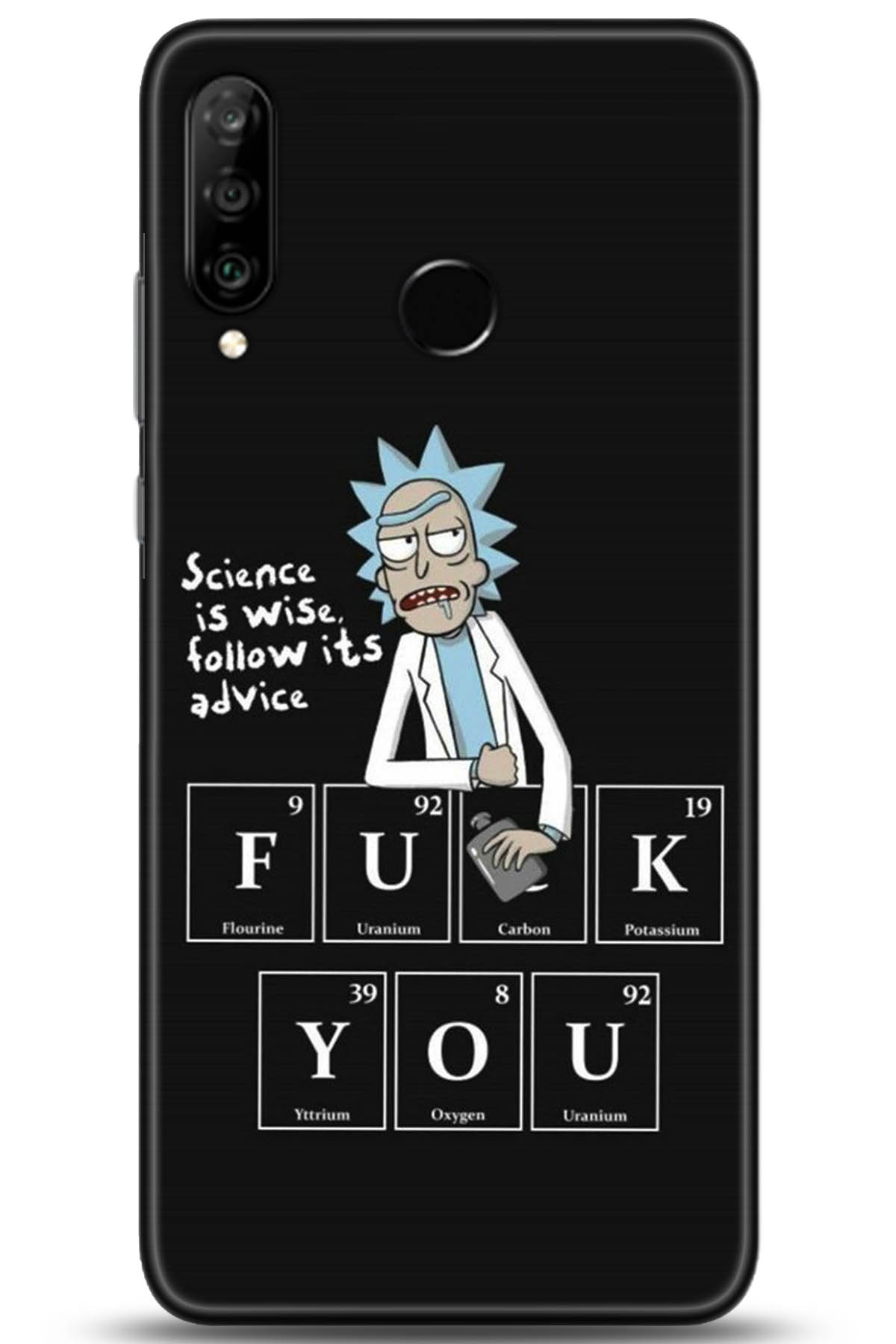 Huawei P30 Lite Uyumlu Kılıf HD Baskılı Kılıf - Followed Institution 5217