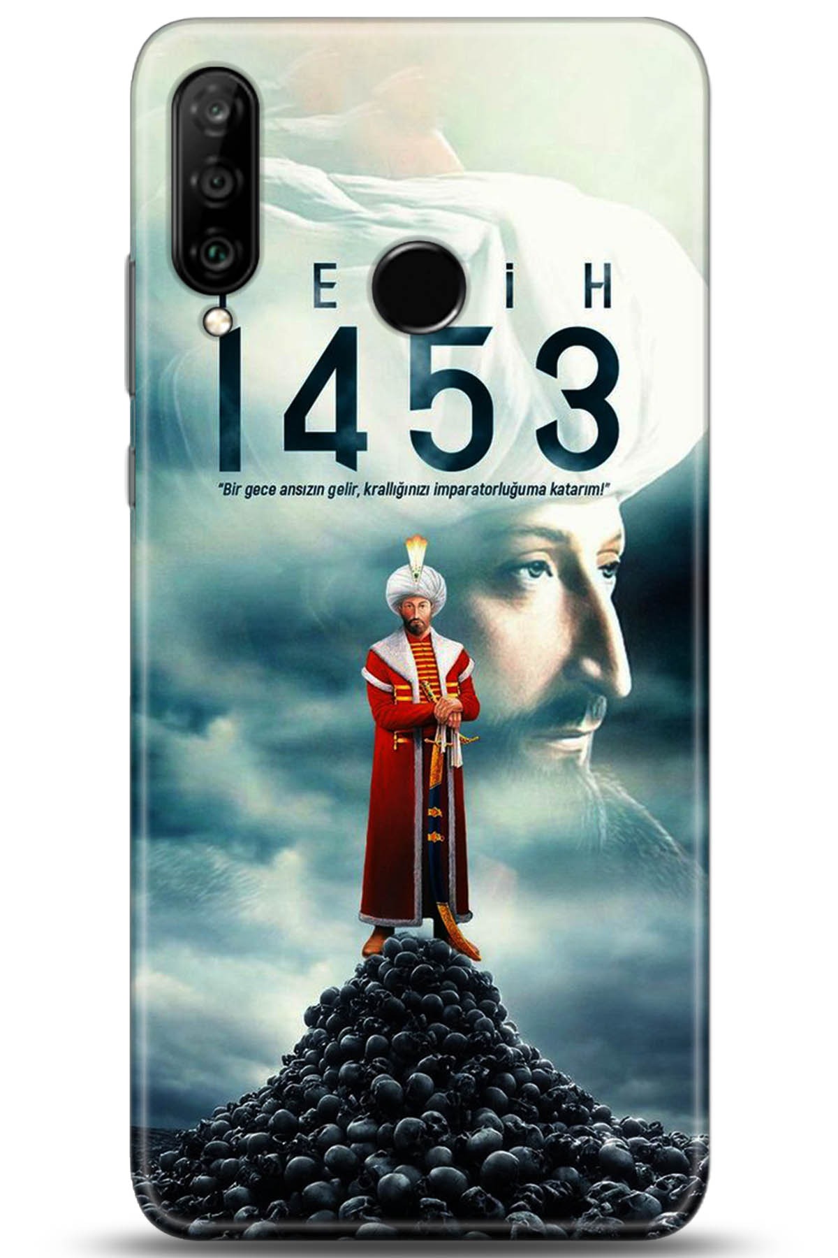 Huawei P30 Lite Uyumlu Kılıf HD Baskılı Kılıf - Followed Institution 5219