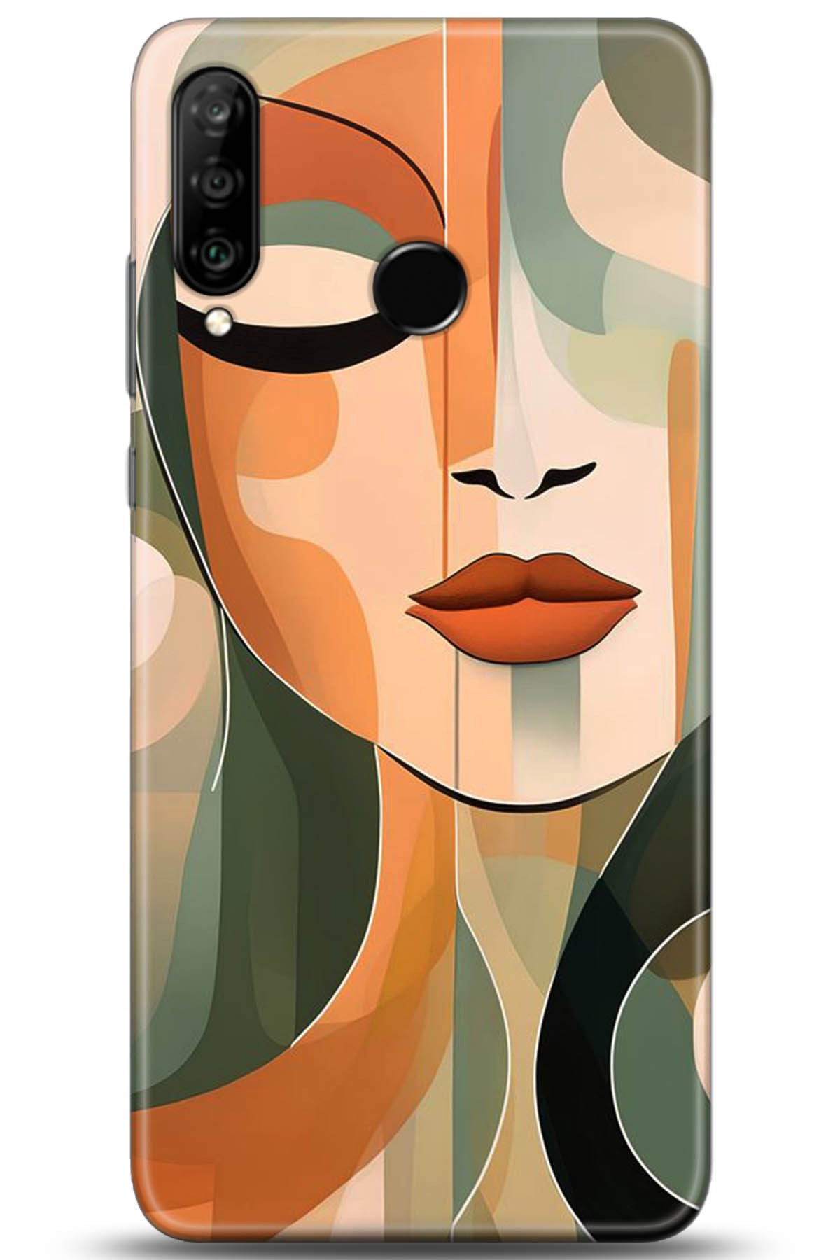 Huawei P30 Lite Uyumlu Kılıf HD Baskılı Kılıf - Followed Institution 5279