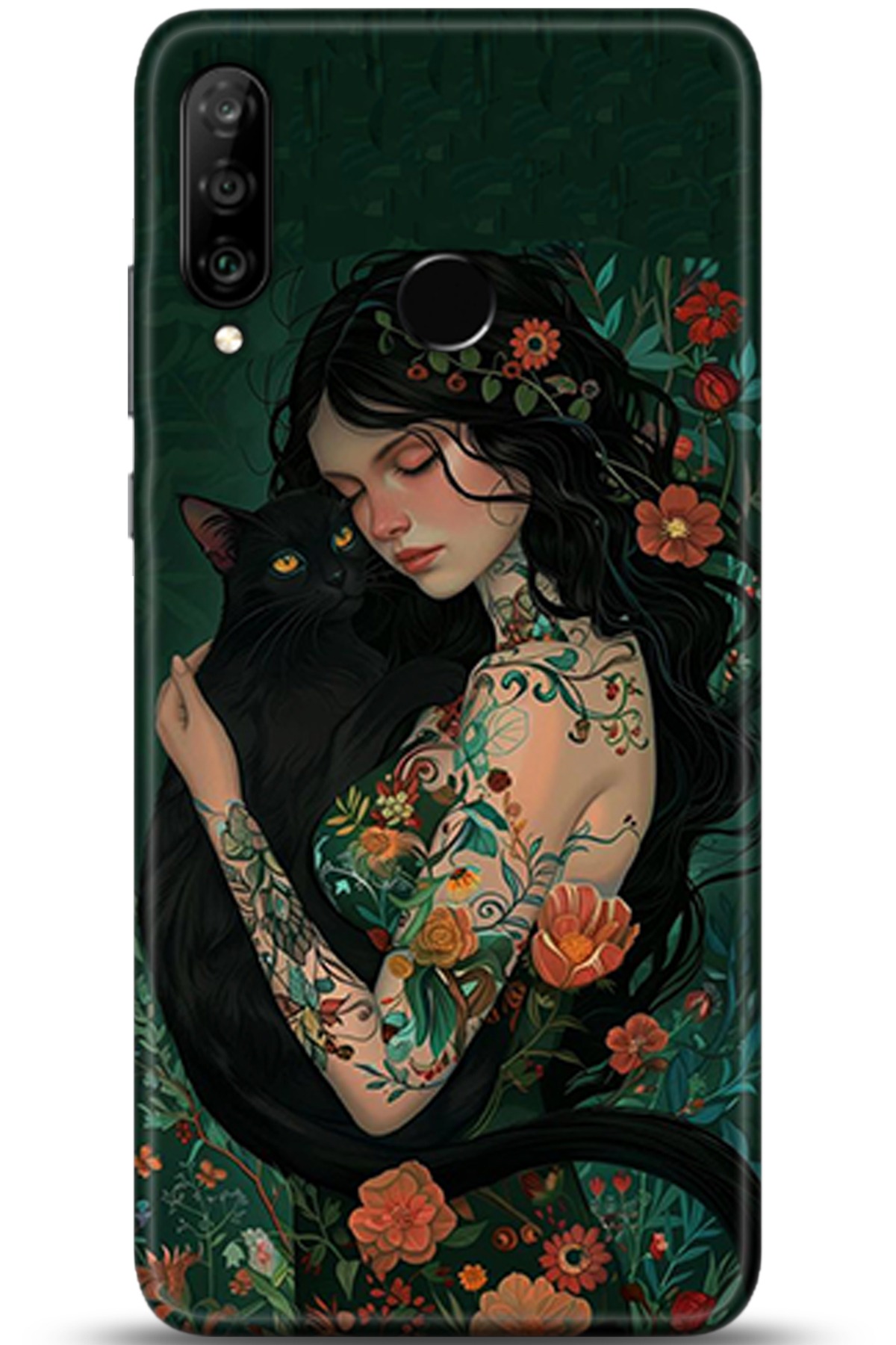 Huawei P30 Lite Uyumlu Kılıf HD Baskılı Kılıf - Followed Institution 5351