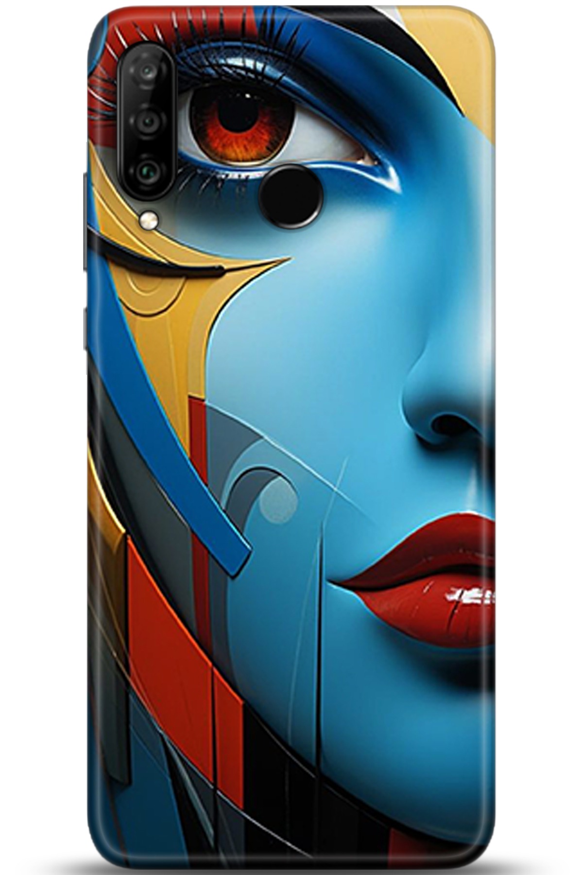 Huawei P30 Lite Uyumlu Kılıf HD Baskılı Kılıf - Followed Institution 5355