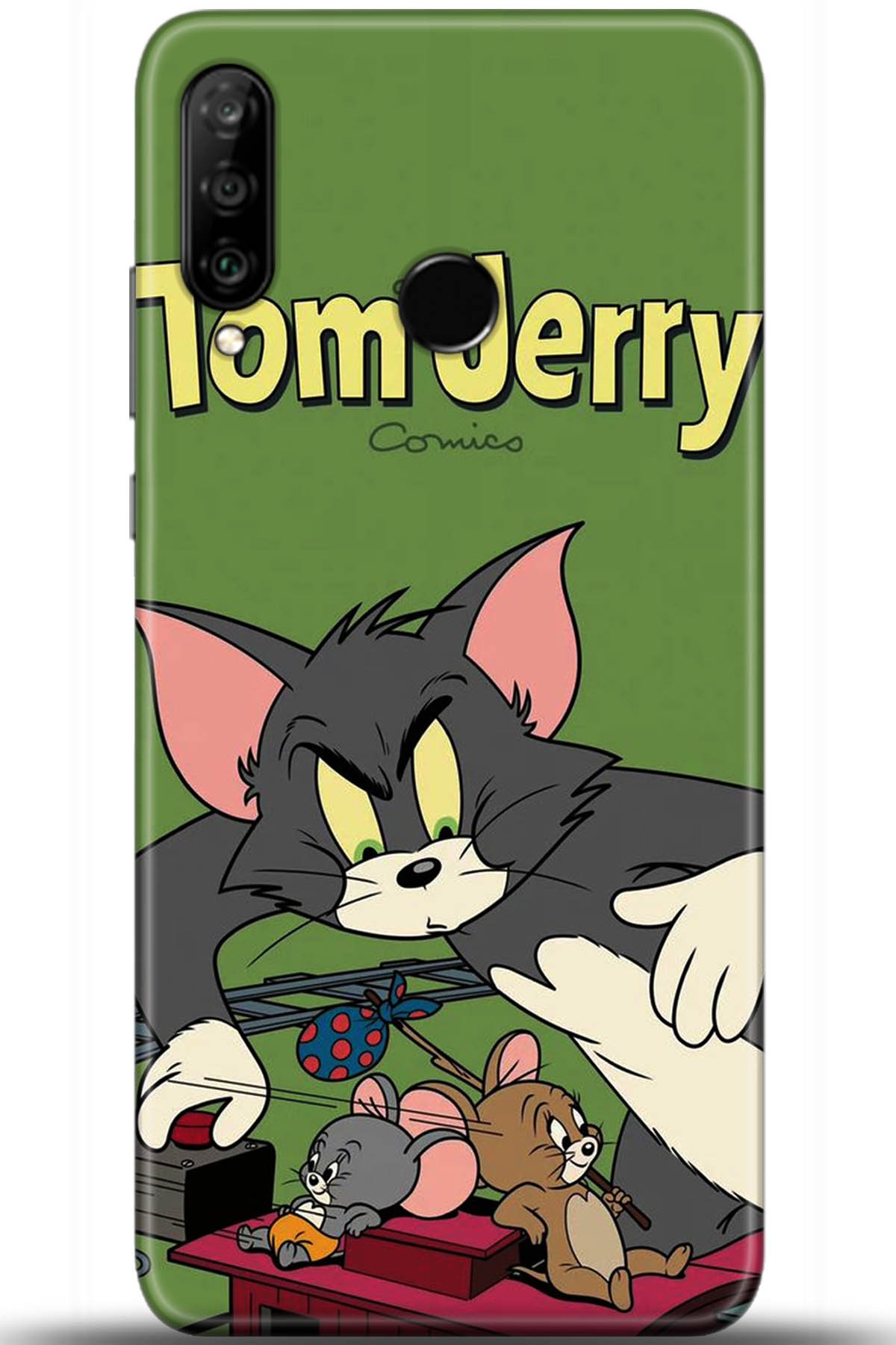 Huawei P30 Lite Uyumlu Kılıf HD Baskılı Kılıf - Followed Institution 5373