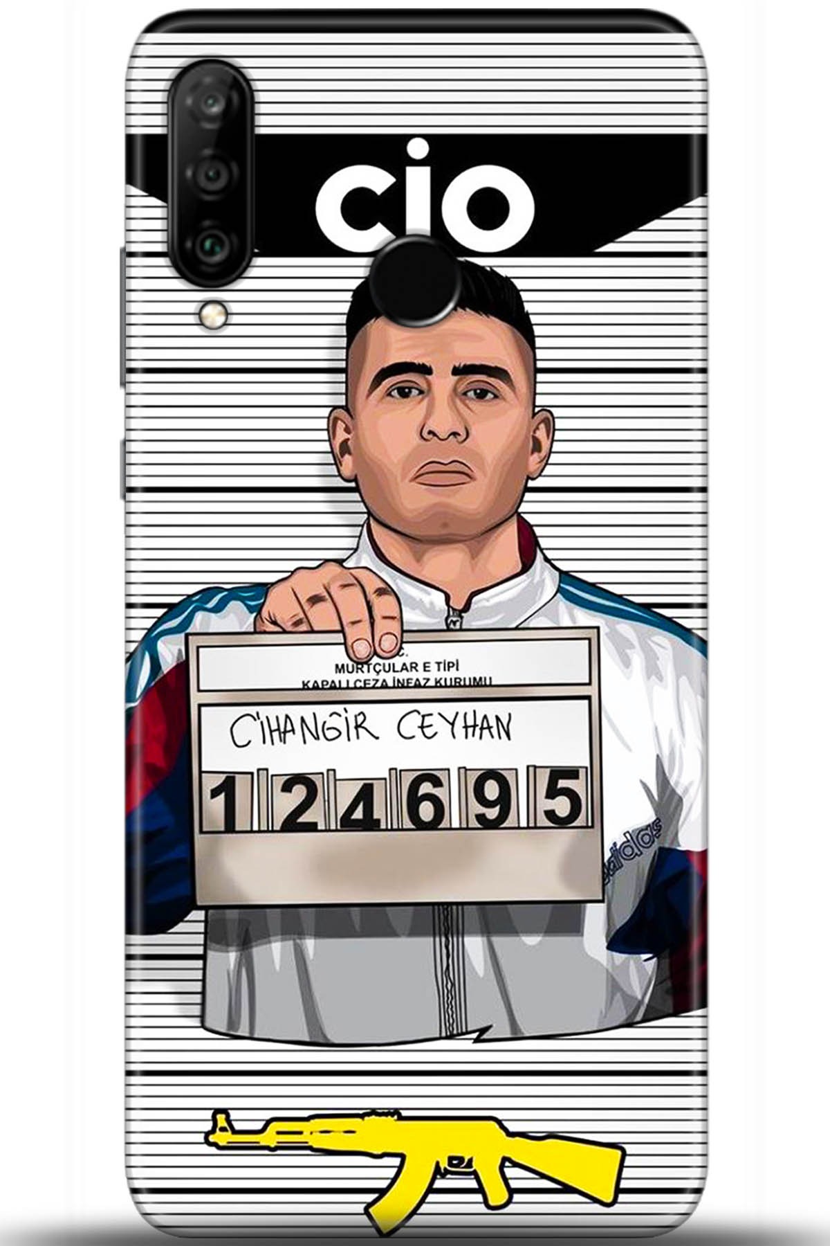 Huawei P30 Lite Uyumlu Kılıf HD Baskılı Kılıf - Followed Institution 5411