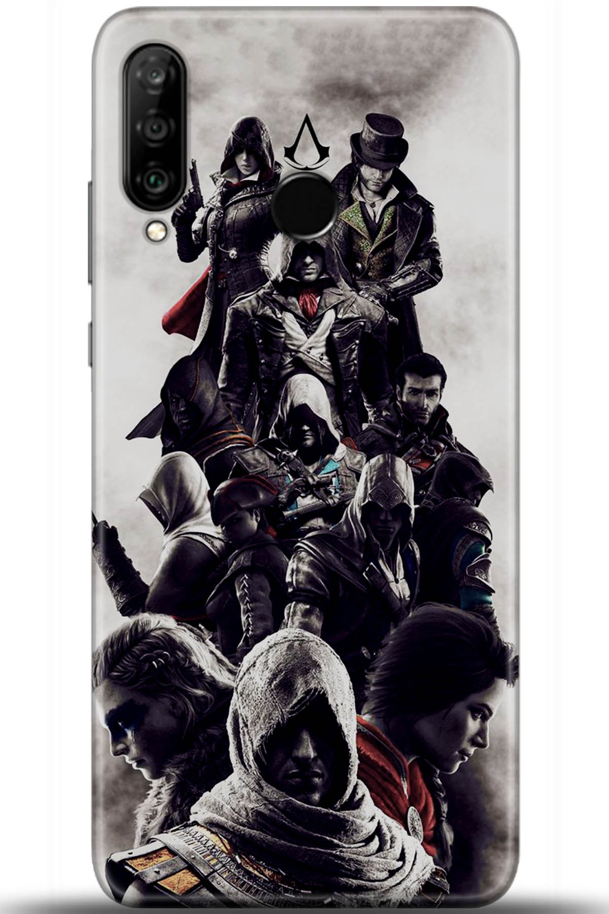 Huawei P30 Lite Uyumlu Kılıf HD Baskılı Kılıf - Followed Institution 5426