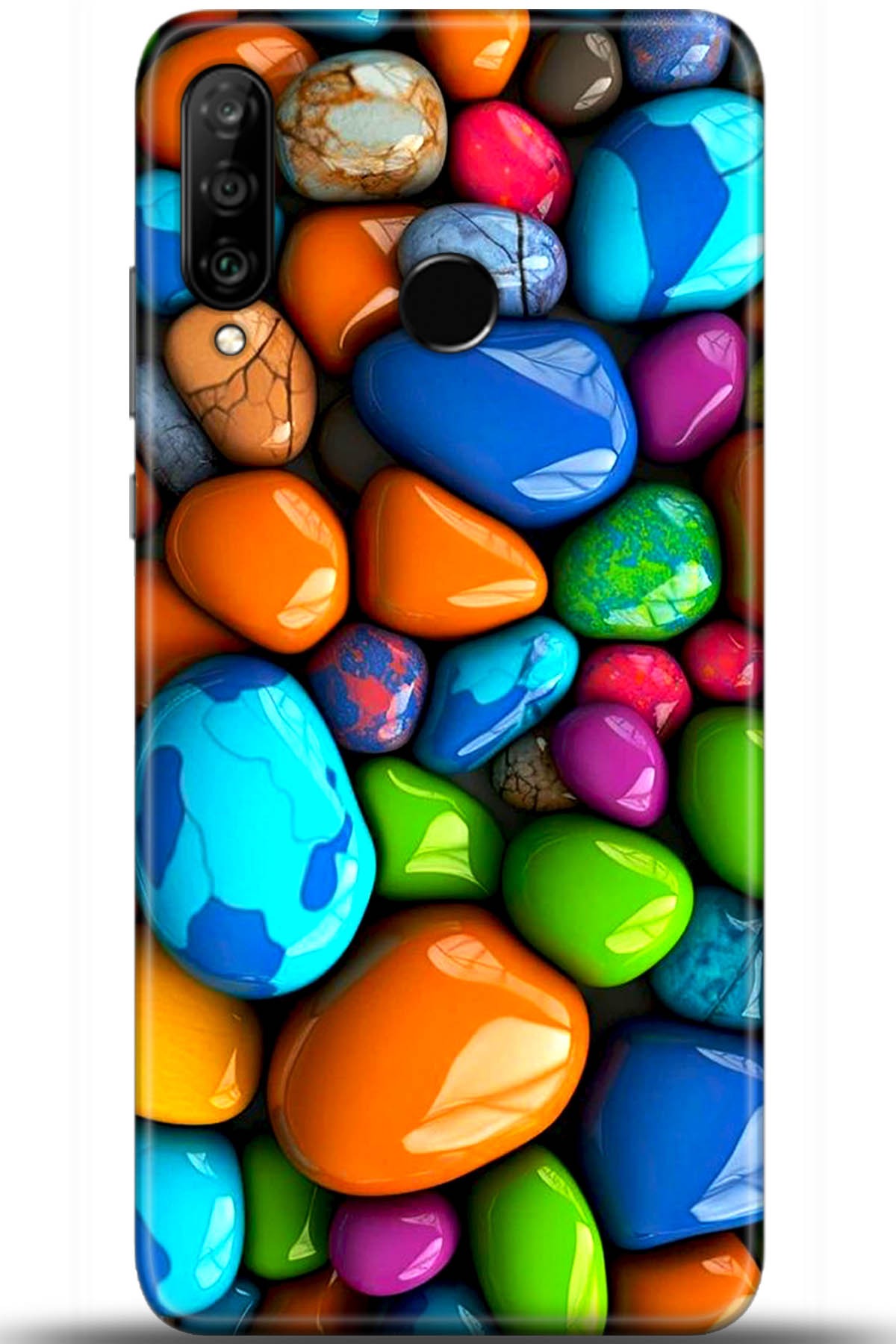 Huawei P30 Lite Uyumlu Kılıf HD Baskılı Kılıf - Followed Institution 5455