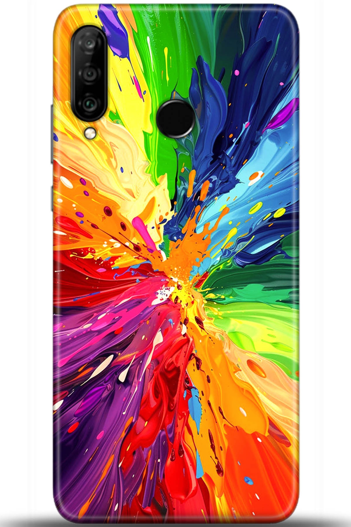 Huawei P30 Lite Uyumlu Kılıf HD Baskılı Kılıf - Followed Institution 5513