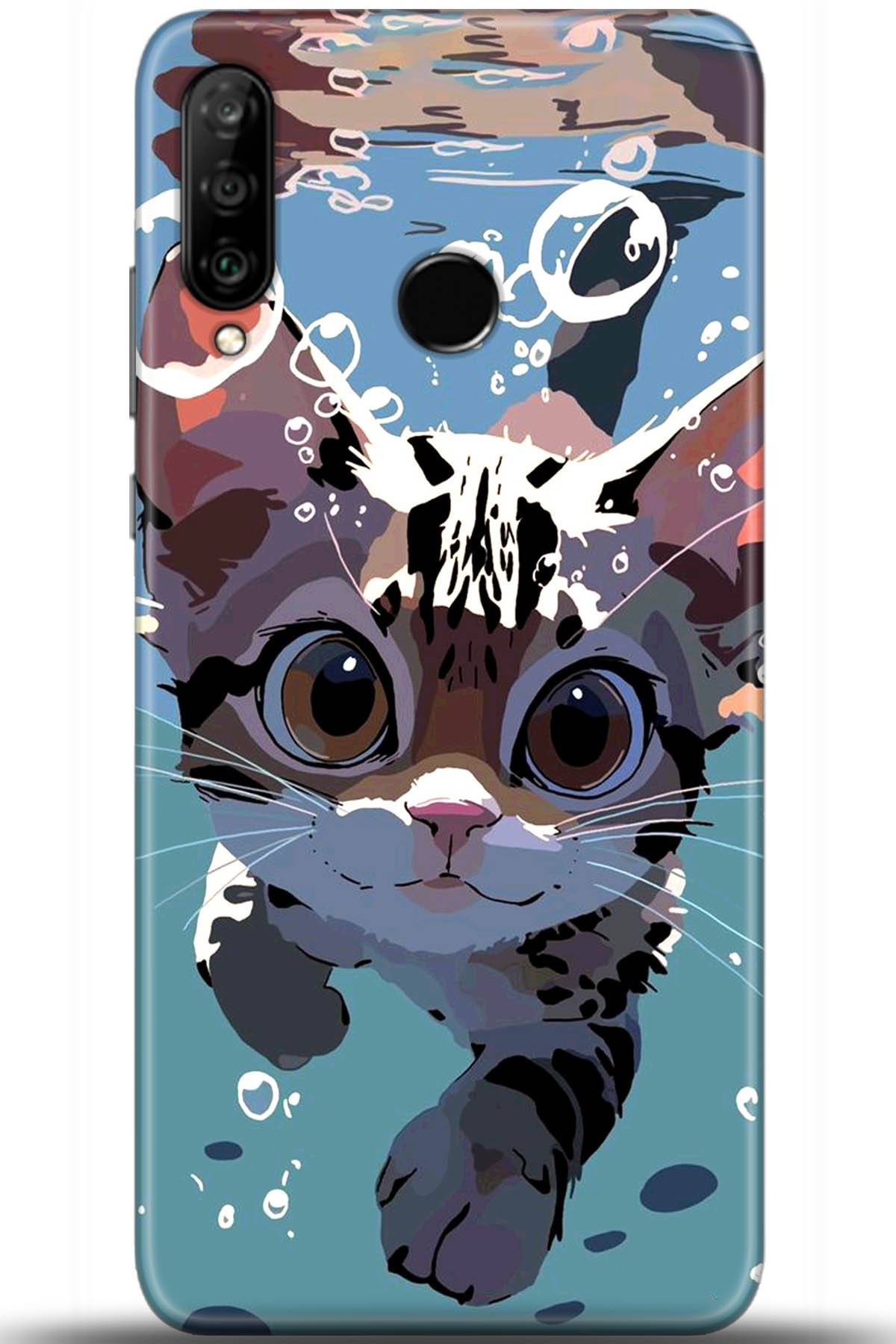 Huawei P30 Lite Uyumlu Kılıf HD Baskılı Kılıf - Followed Institution 5557