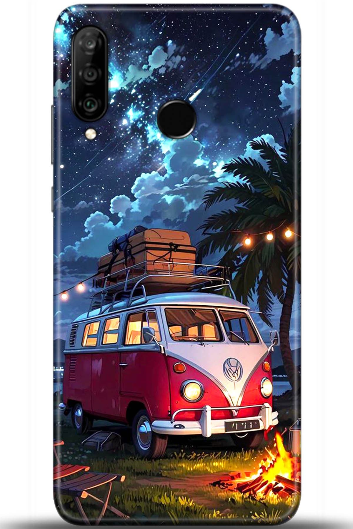 Huawei P30 Lite Uyumlu Kılıf HD Baskılı Kılıf - Followed Institution 5564