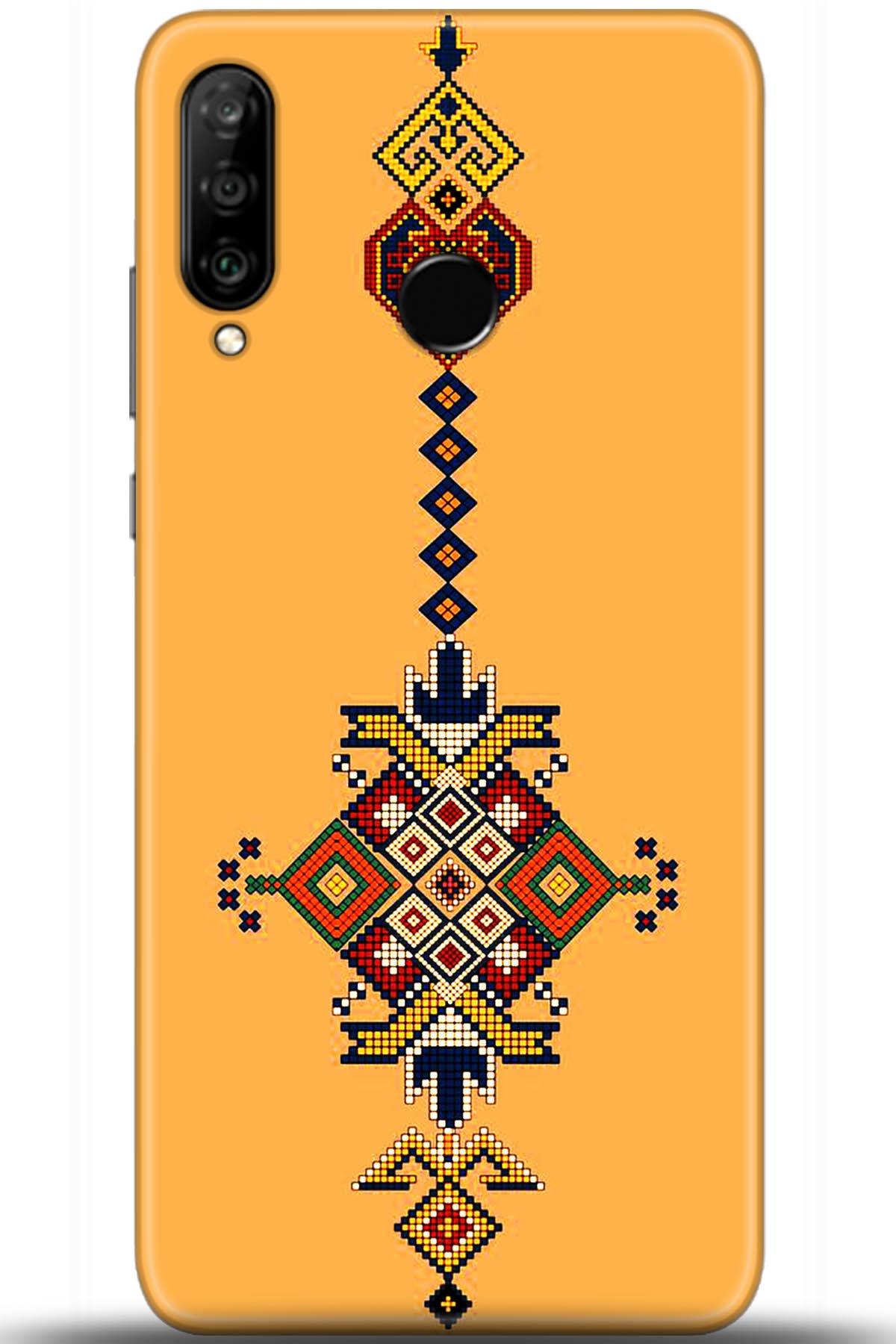 Huawei P30 Lite Uyumlu Kılıf HD Baskılı Kılıf - Followed Institution 5609