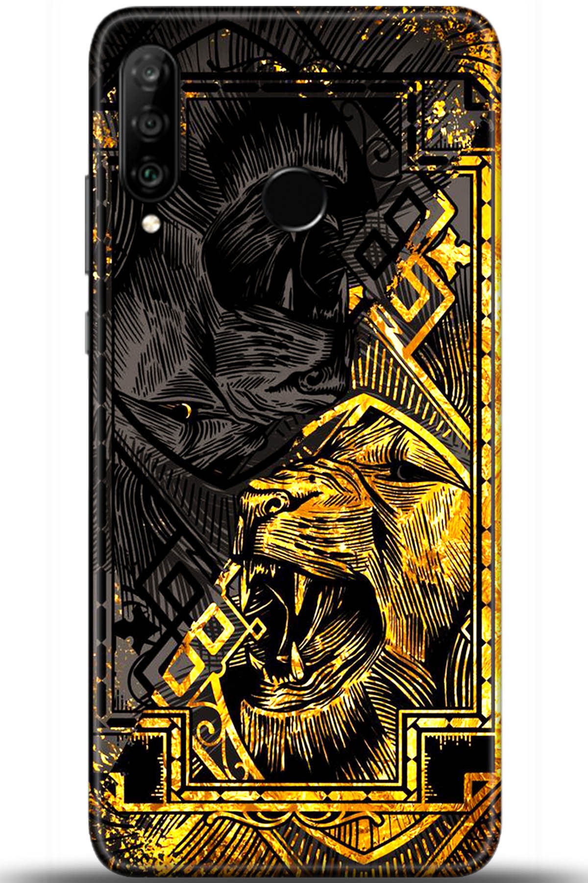 Huawei P30 Lite Uyumlu Kılıf HD Baskılı Kılıf - Followed Institution 5629