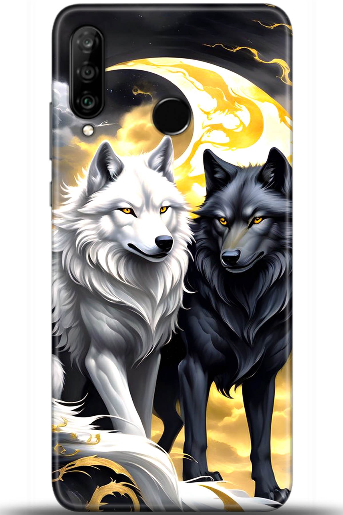 Huawei P30 Lite Uyumlu Kılıf HD Baskılı Kılıf - Followed Institution 5633