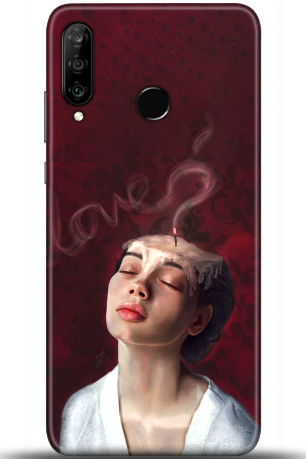 Huawei P30 Lite Uyumlu Kılıf HD Baskılı Kılıf - Followed Institution 5680