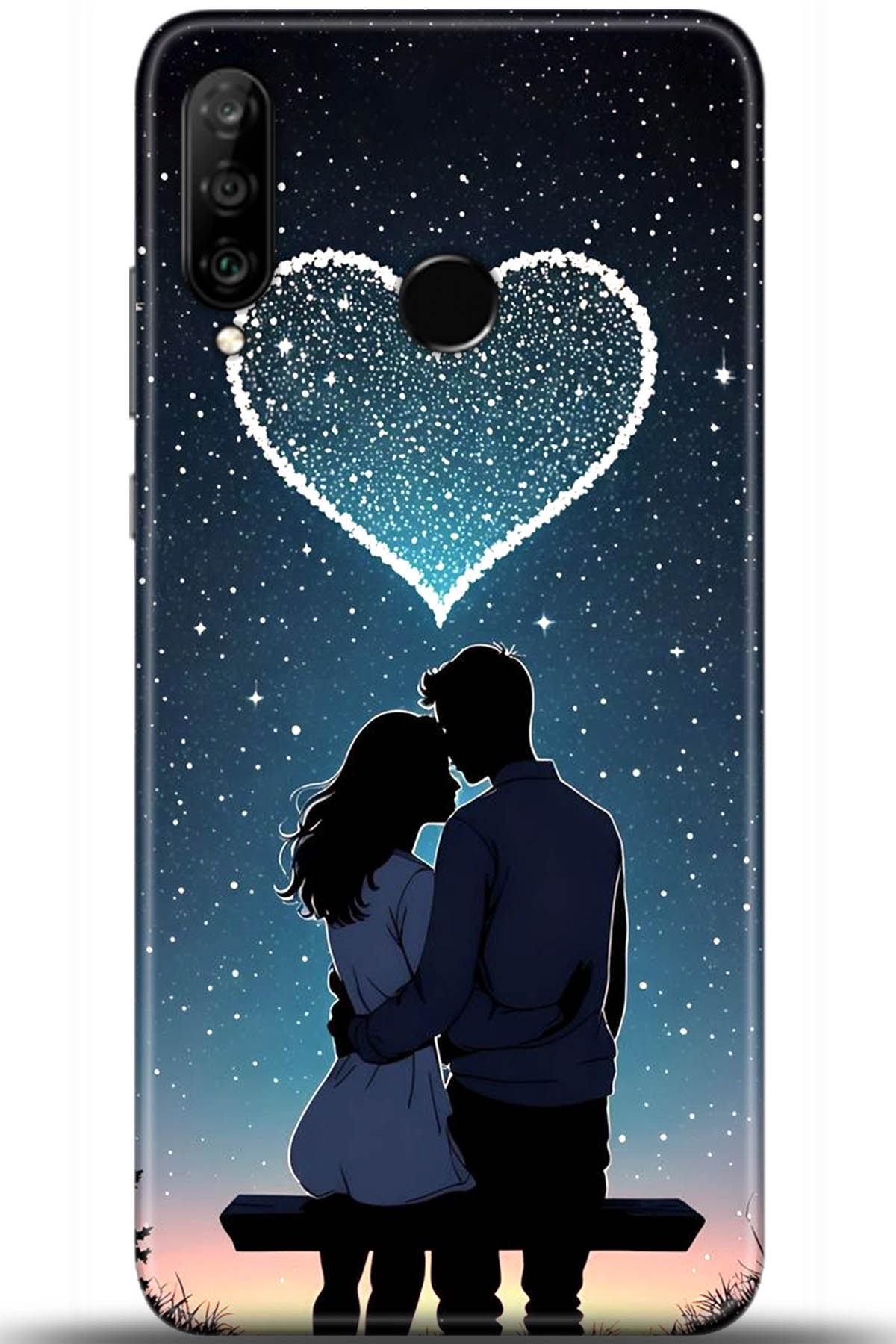 Huawei P30 Lite Uyumlu Kılıf HD Baskılı Kılıf - Followed Institution 5691