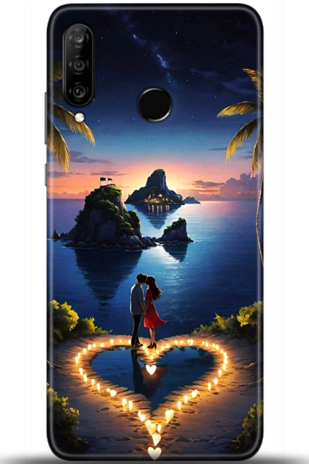 Huawei P30 Lite Uyumlu Kılıf HD Baskılı Kılıf - Followed Institution 5692