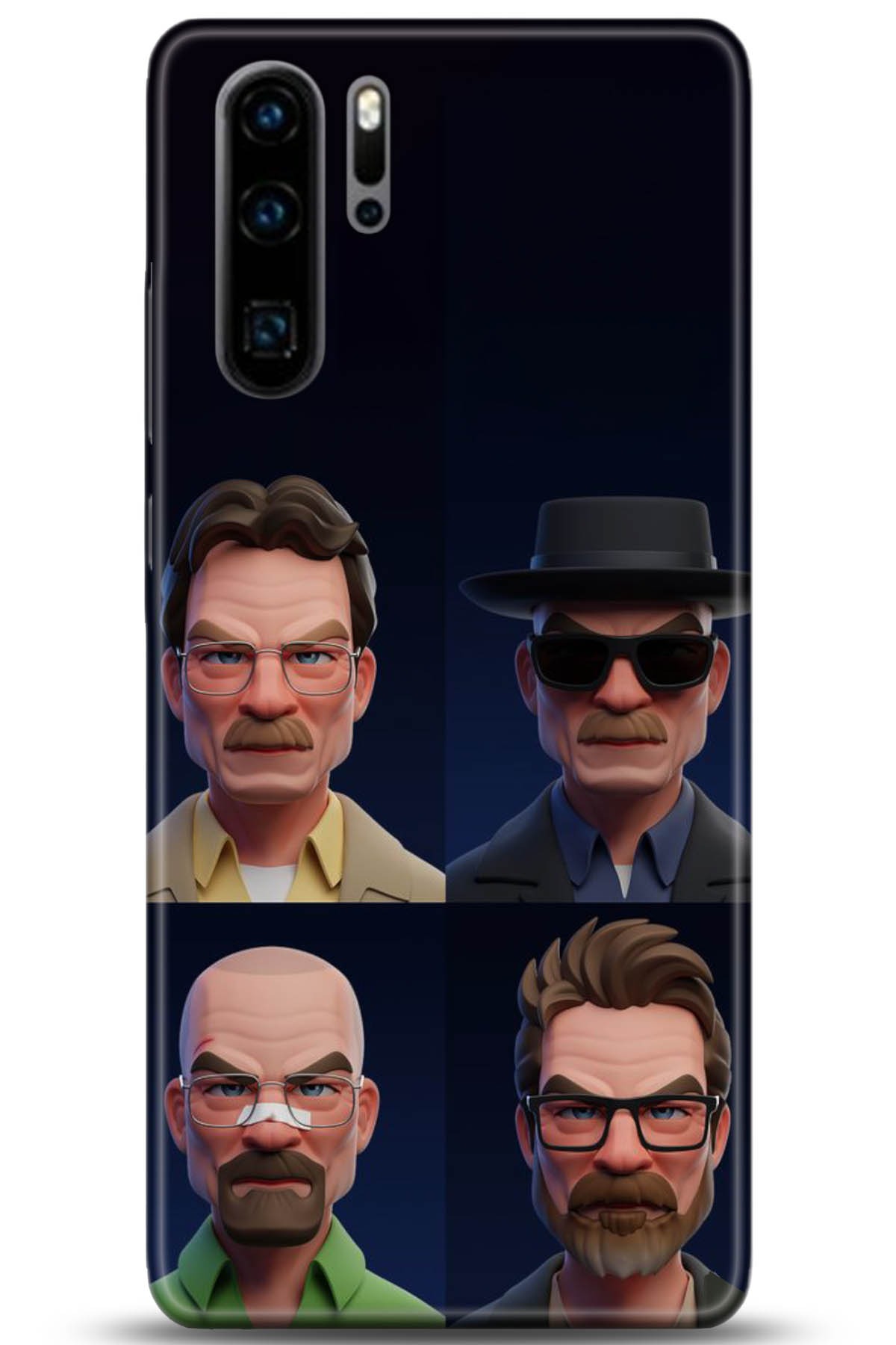 Huawei P30 Pro Uyumlu Kılıf HD Baskılı Kılıf - Followed Institution 5068