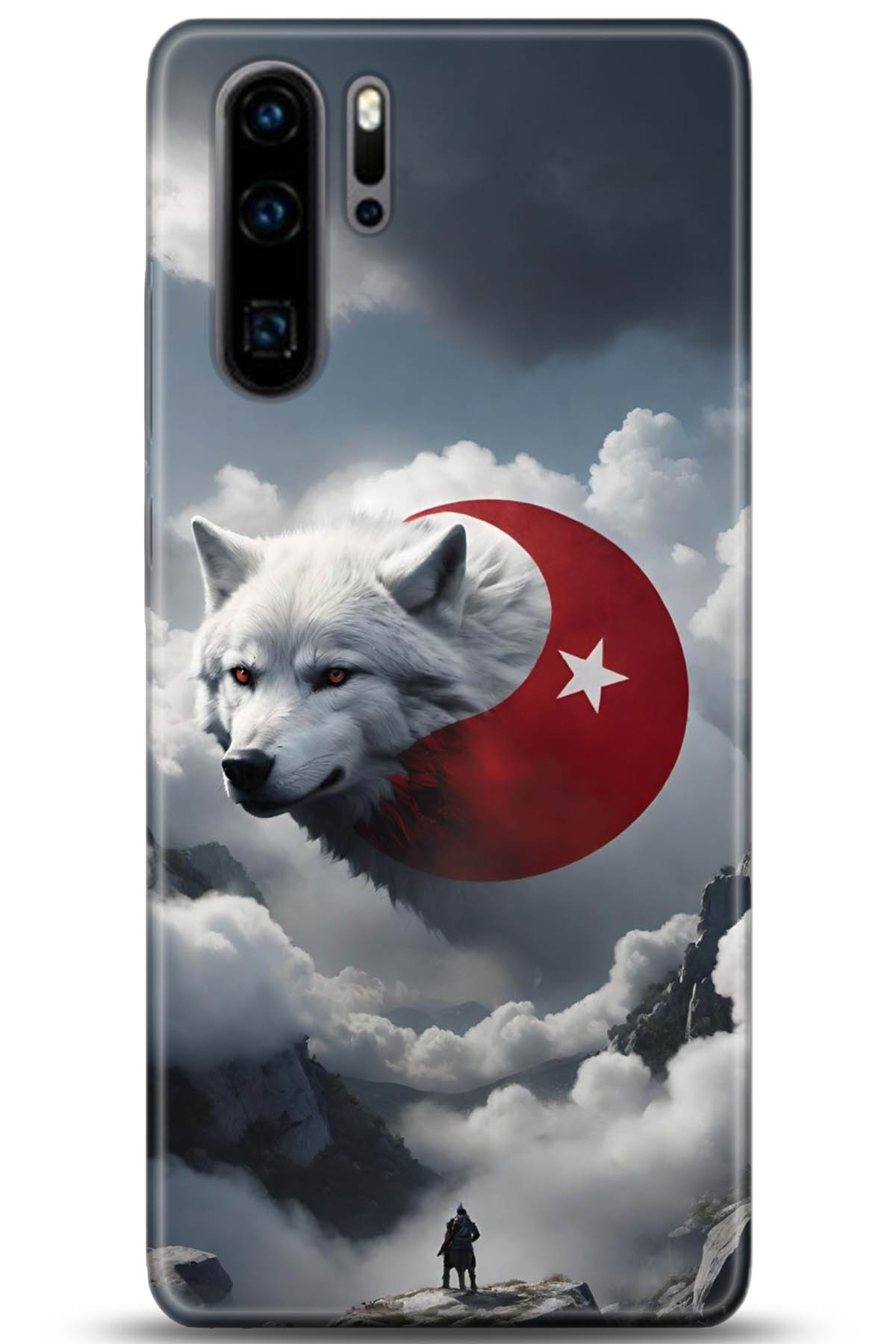 Huawei P30 Pro Uyumlu Kılıf HD Baskılı Kılıf - Followed Institution 5072