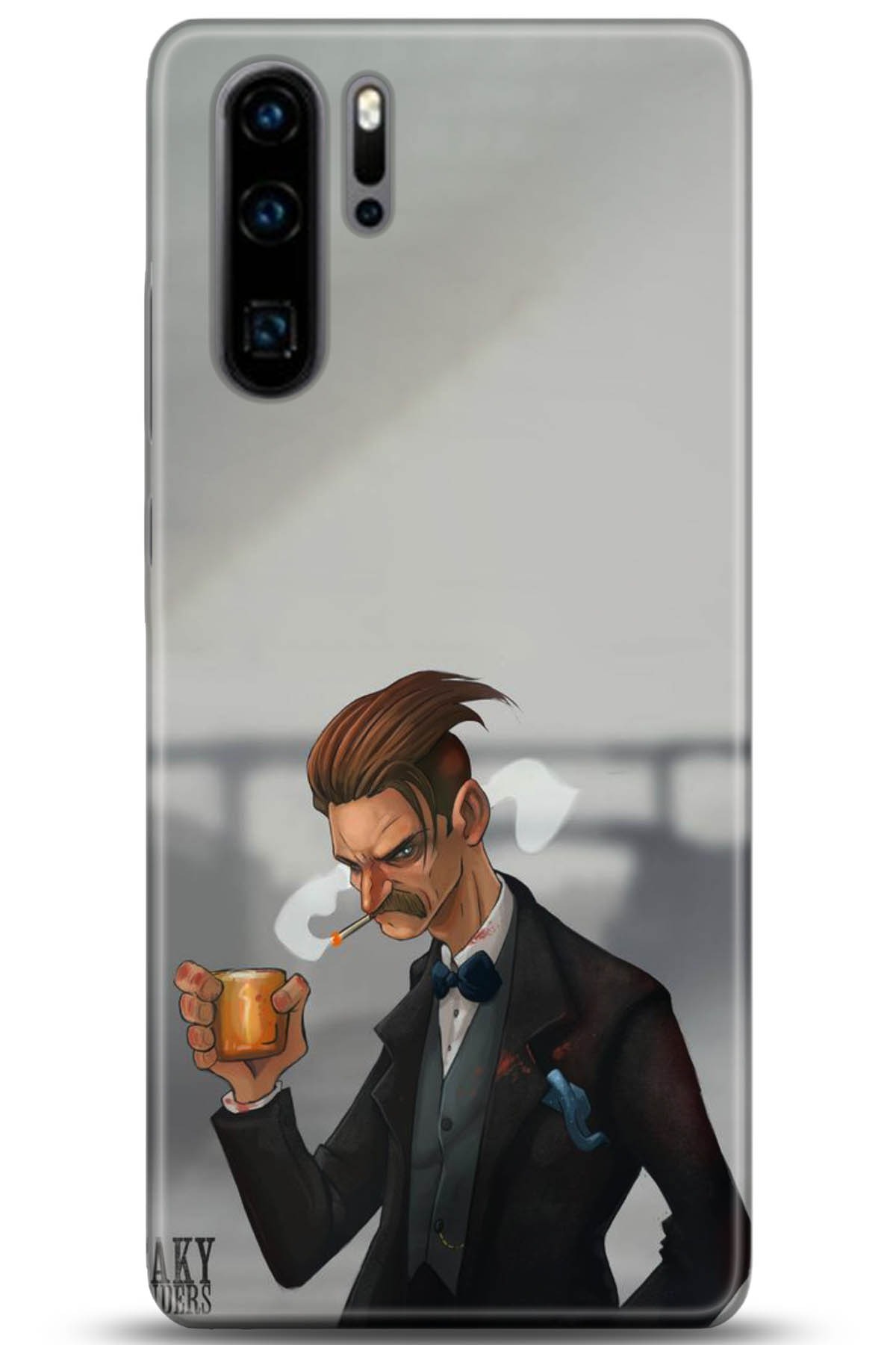 Huawei P30 Pro Uyumlu Kılıf HD Baskılı Kılıf - Followed Institution 5088