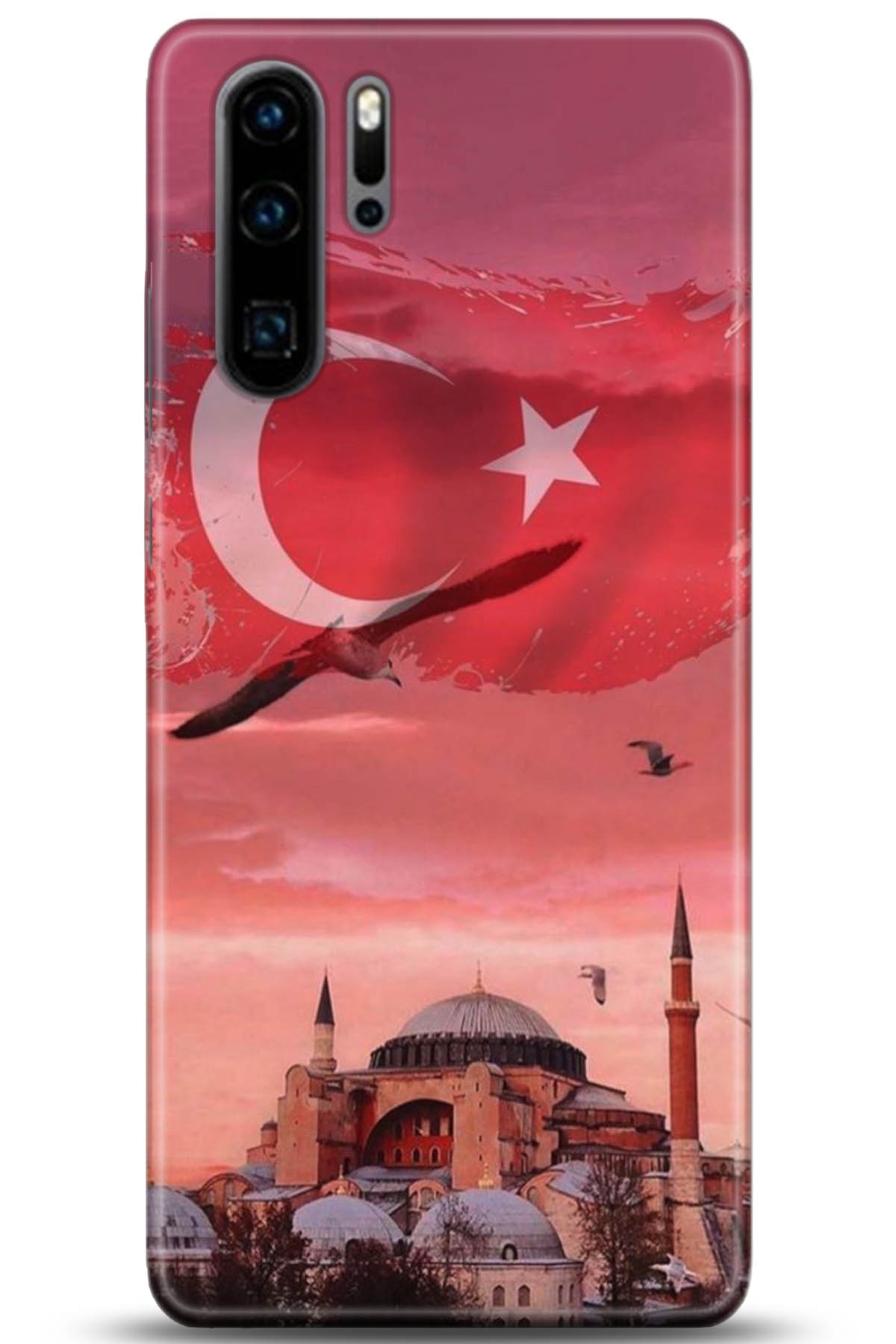 Huawei P30 Pro Uyumlu Kılıf HD Baskılı Kılıf - Followed Institution 5179