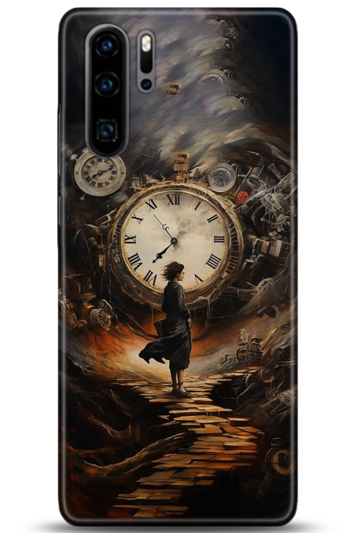 Huawei P30 Pro Uyumlu Kılıf HD Baskılı Kılıf - Followed Institution 5252