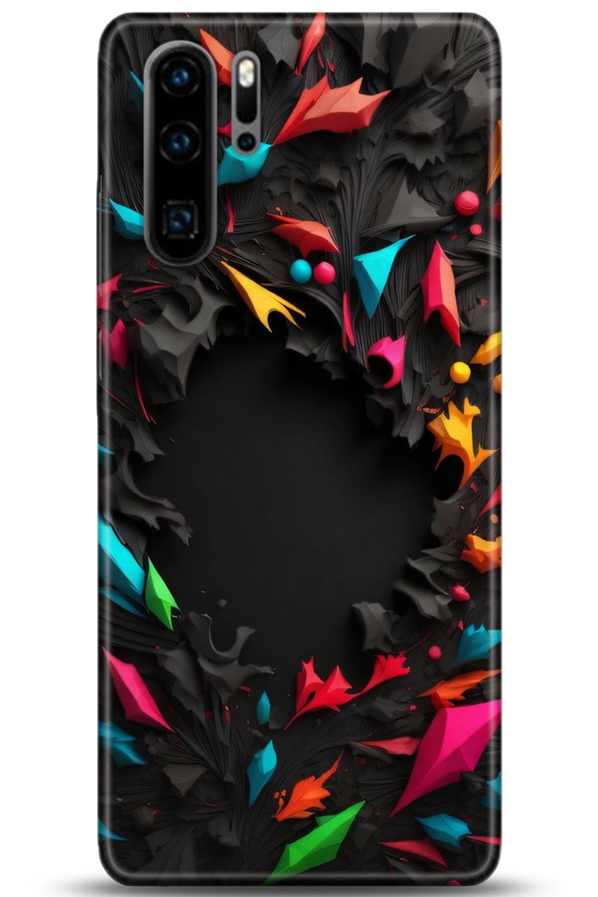 Huawei P30 Pro Uyumlu Kılıf HD Baskılı Kılıf - Followed Institution 5253