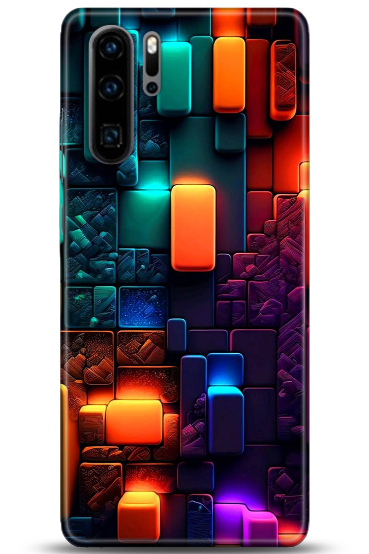 Huawei P30 Pro Uyumlu Kılıf HD Baskılı Kılıf - Followed Institution 5266