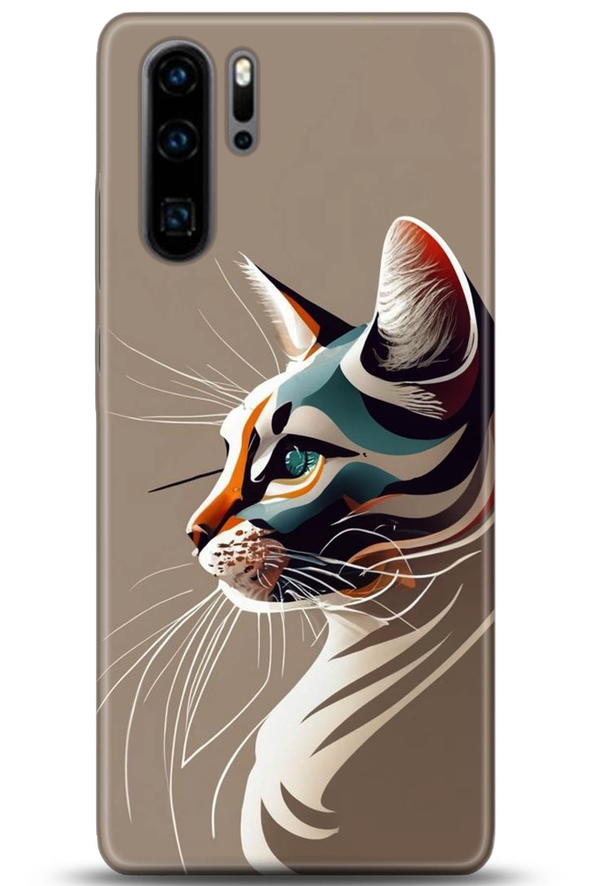 Huawei P30 Pro Uyumlu Kılıf HD Baskılı Kılıf - Followed Institution 5271