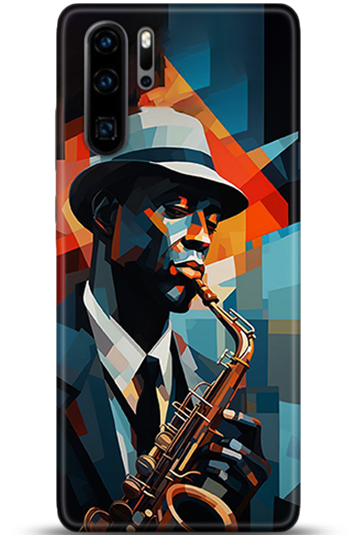 Huawei P30 Pro Uyumlu Kılıf HD Baskılı Kılıf - Followed Institution 5326