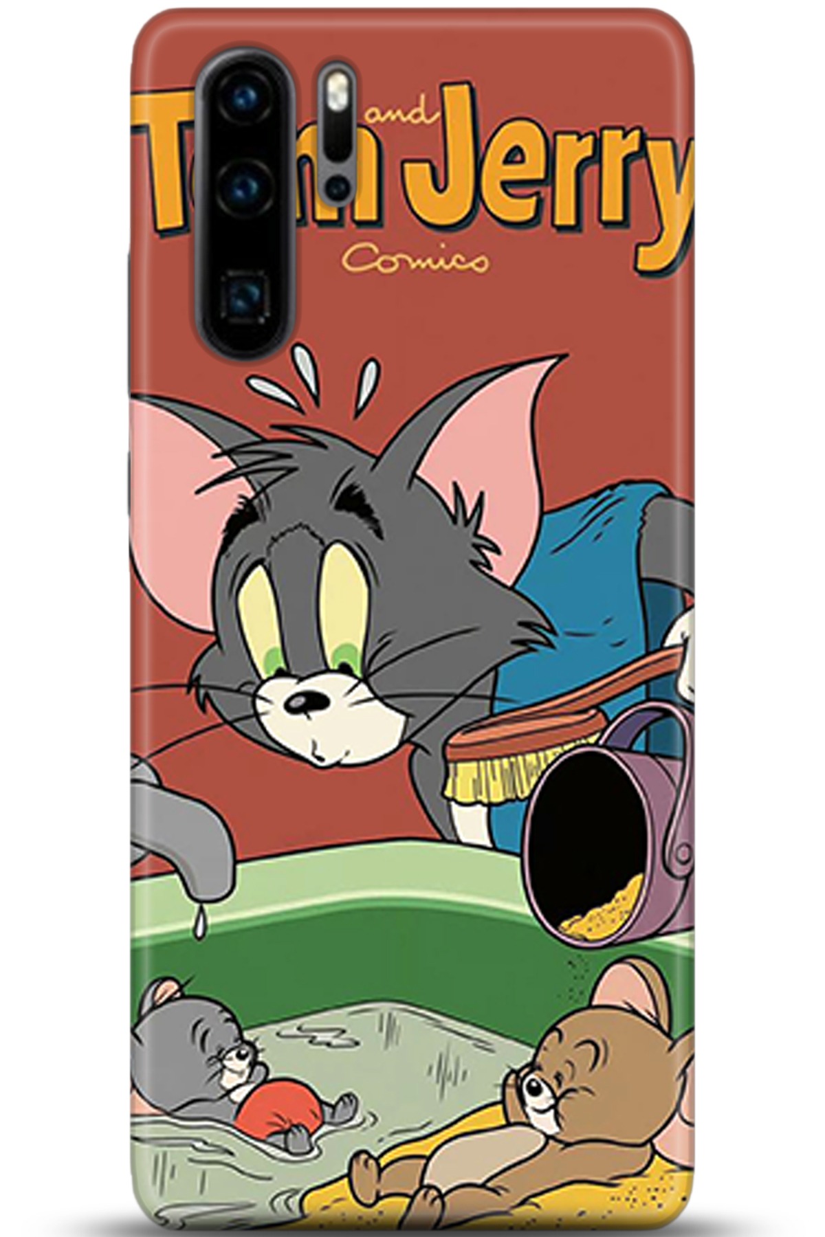 Huawei P30 Pro Uyumlu Kılıf HD Baskılı Kılıf - Followed Institution 5337