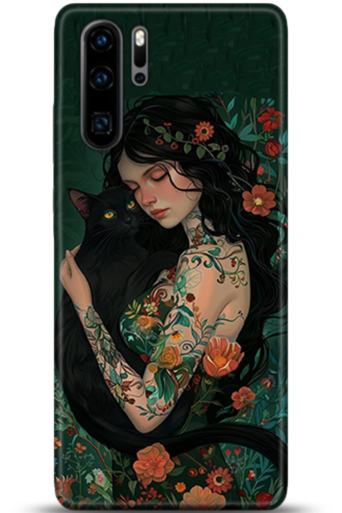 Huawei P30 Pro Uyumlu Kılıf HD Baskılı Kılıf - Followed Institution 5351