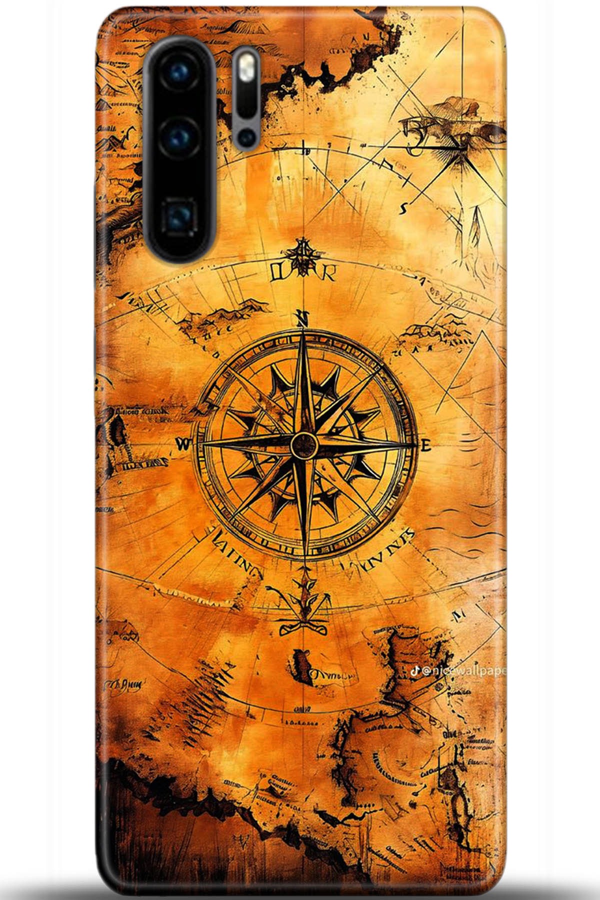 Huawei P30 Pro Uyumlu Kılıf HD Baskılı Kılıf - Followed Institution 5383