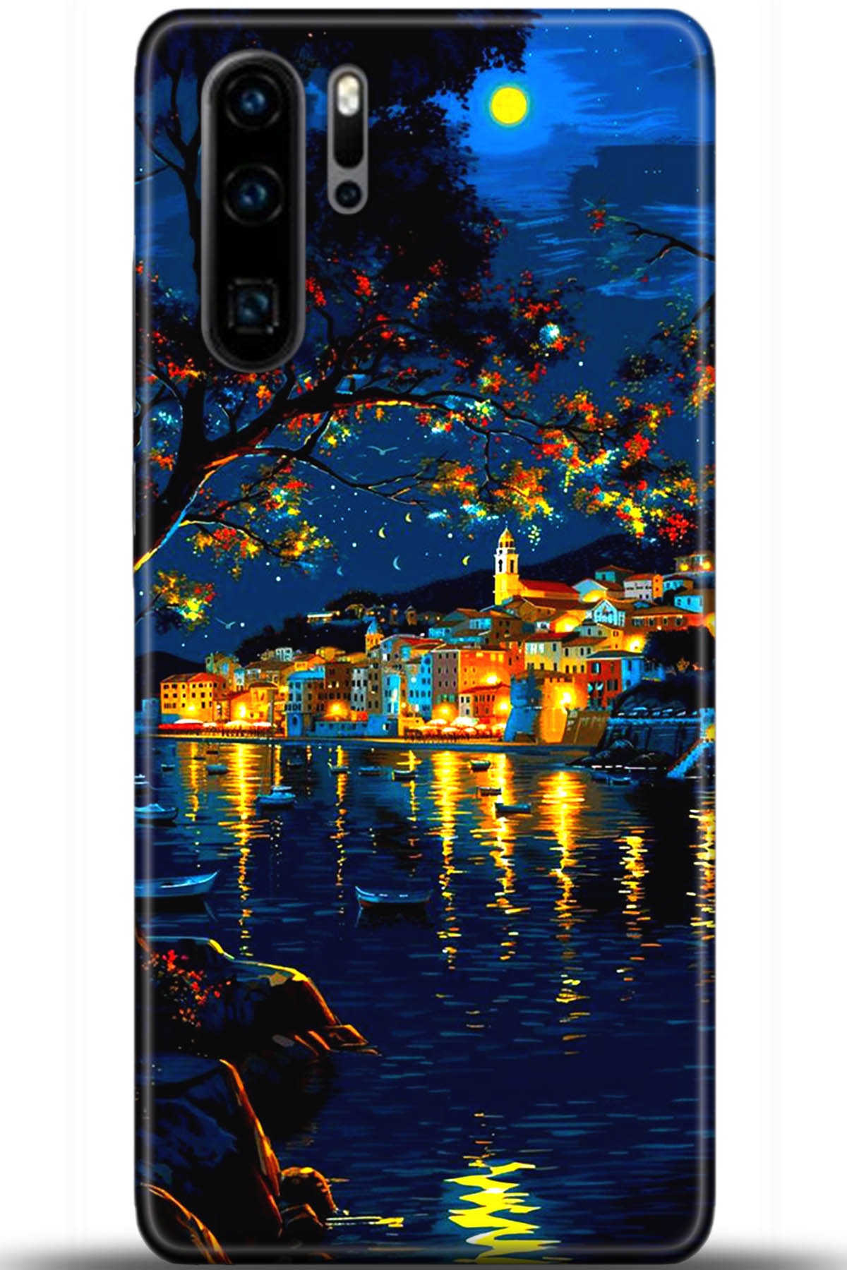 Huawei P30 Pro Uyumlu Kılıf HD Baskılı Kılıf - Followed Institution 5453