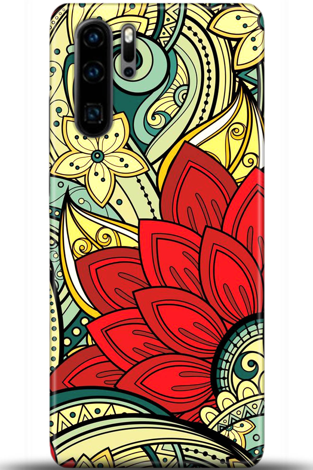 Huawei P30 Pro Uyumlu Kılıf HD Baskılı Kılıf - Followed Institution 5534