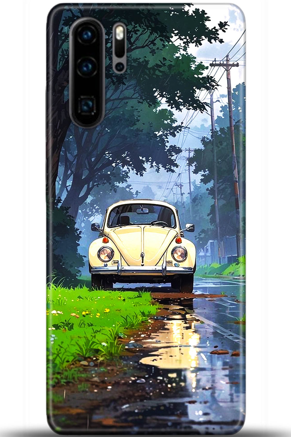 Huawei P30 Pro Uyumlu Kılıf HD Baskılı Kılıf - Followed Institution 5562