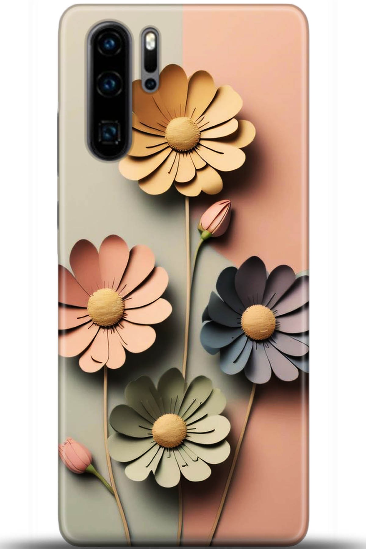 Huawei P30 Pro Uyumlu Kılıf HD Baskılı Kılıf - Followed Institution 5627