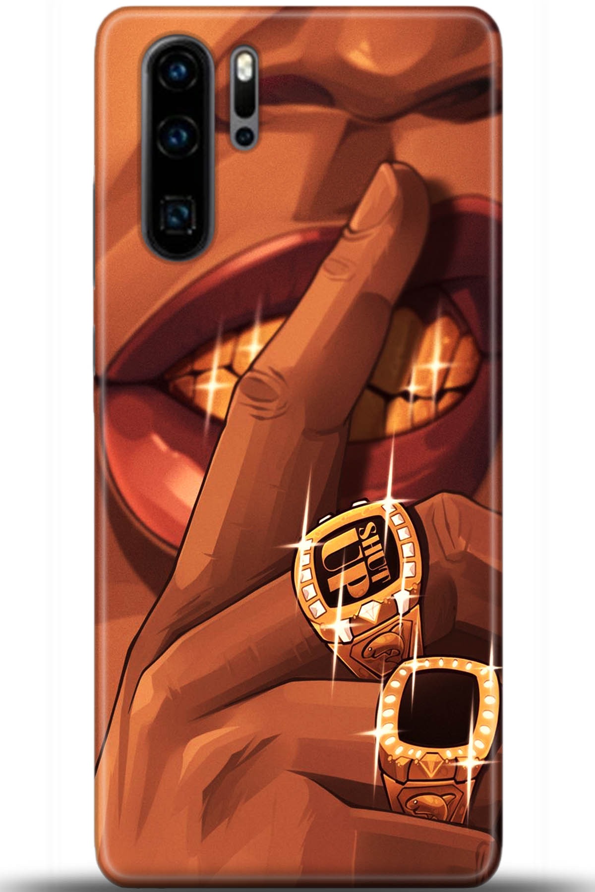 Huawei P30 Pro Uyumlu Kılıf HD Baskılı Kılıf - Followed Institution 5631