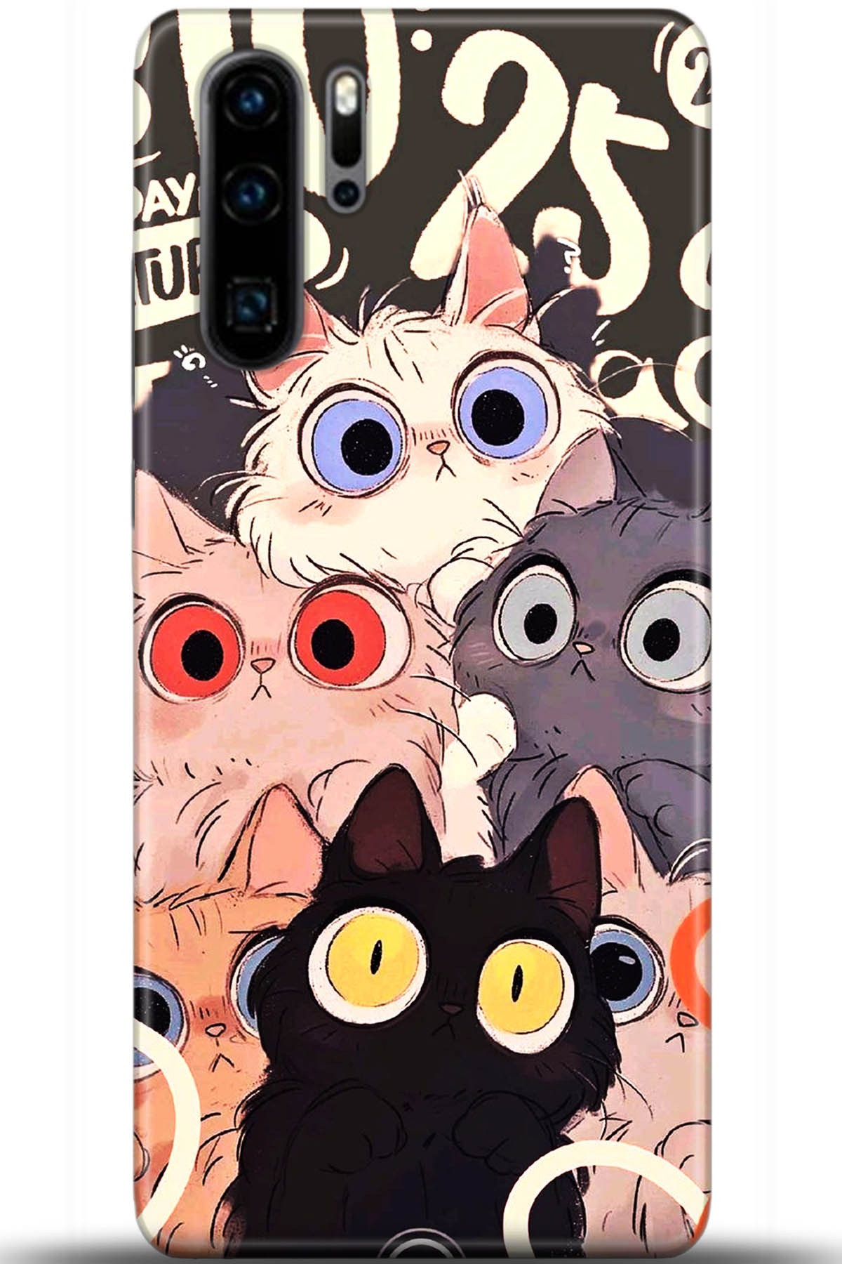 Huawei P30 Pro Uyumlu Kılıf HD Baskılı Kılıf - Followed Institution 5641