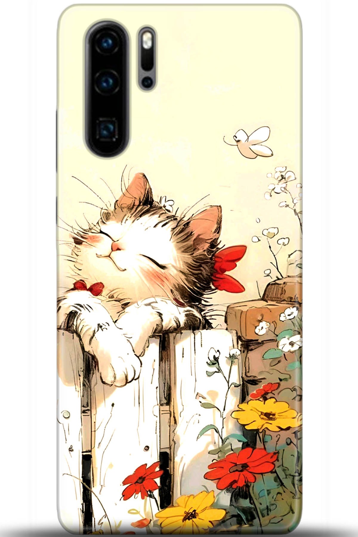 Huawei P30 Pro Uyumlu Kılıf HD Baskılı Kılıf - Followed Institution 5651