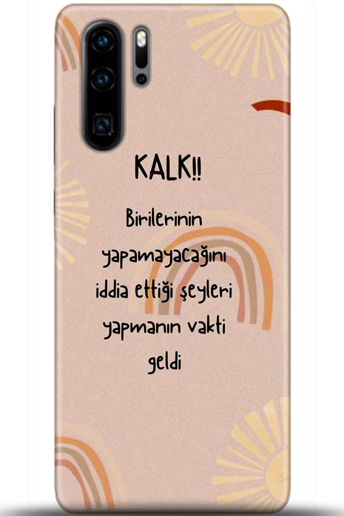 Huawei P30 Pro Uyumlu Kılıf HD Baskılı Kılıf - Followed Institution 5688