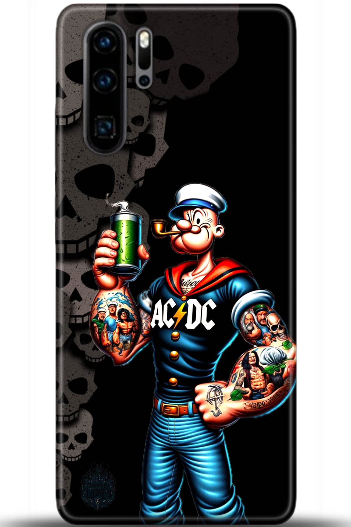 Huawei P30 Pro Uyumlu Kılıf HD Baskılı Kılıf - Followed Institution 5696