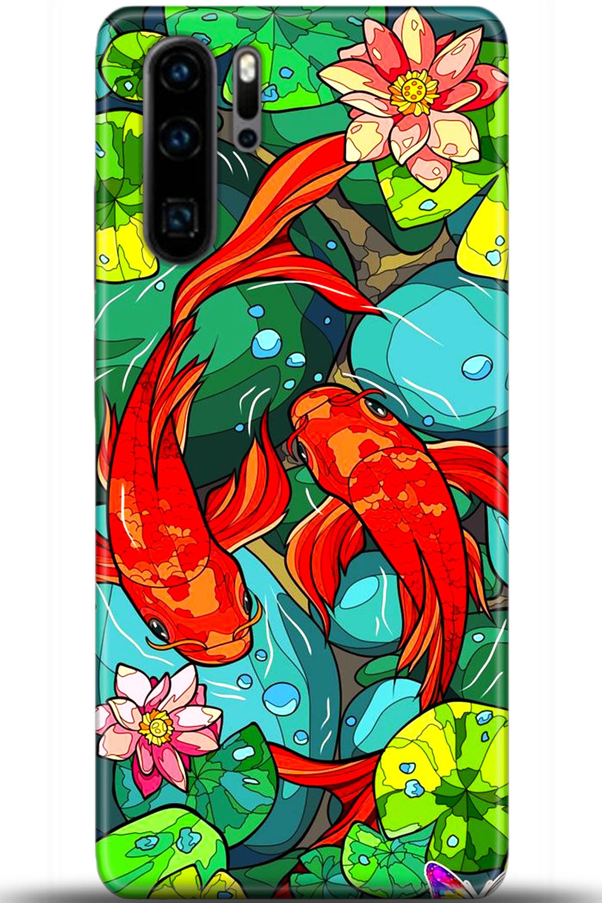 Huawei P30 Pro Uyumlu Kılıf HD Baskılı Kılıf - Followed Institution 5700