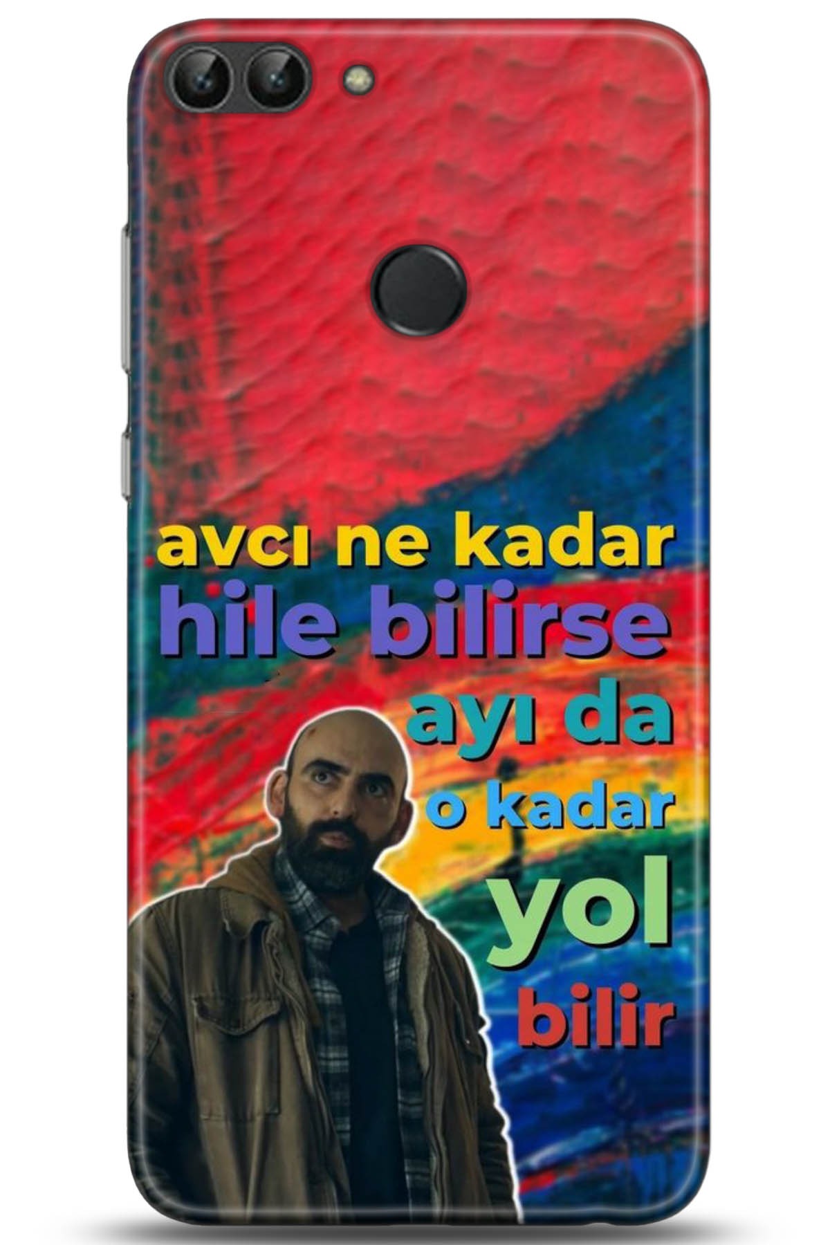 Huawei P Smart Uyumlu Kılıf HD Baskılı Kılıf - Followed Institution 5006