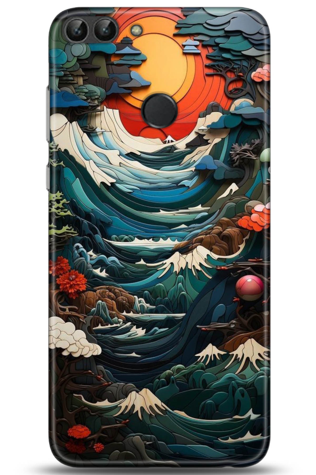 Huawei P Smart Uyumlu Kılıf HD Baskılı Kılıf - Followed Institution 5009