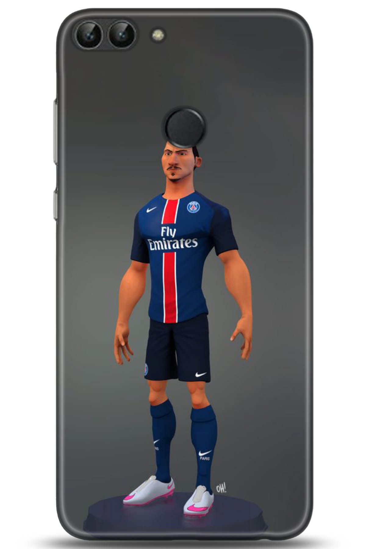 Huawei P Smart Uyumlu Kılıf HD Baskılı Kılıf - Followed Institution 5016