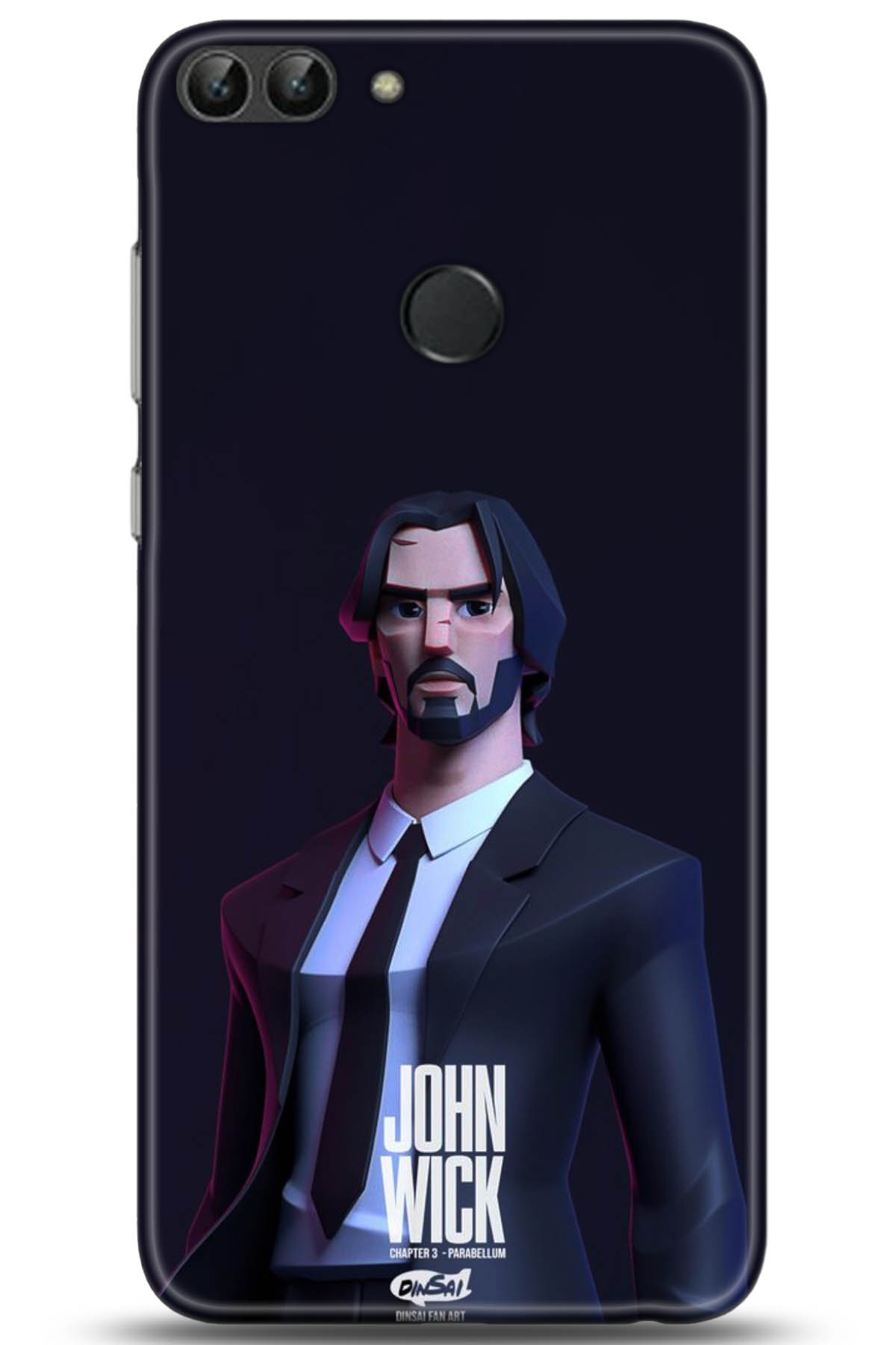 Huawei P Smart Uyumlu Kılıf HD Baskılı Kılıf - Followed Institution 5018