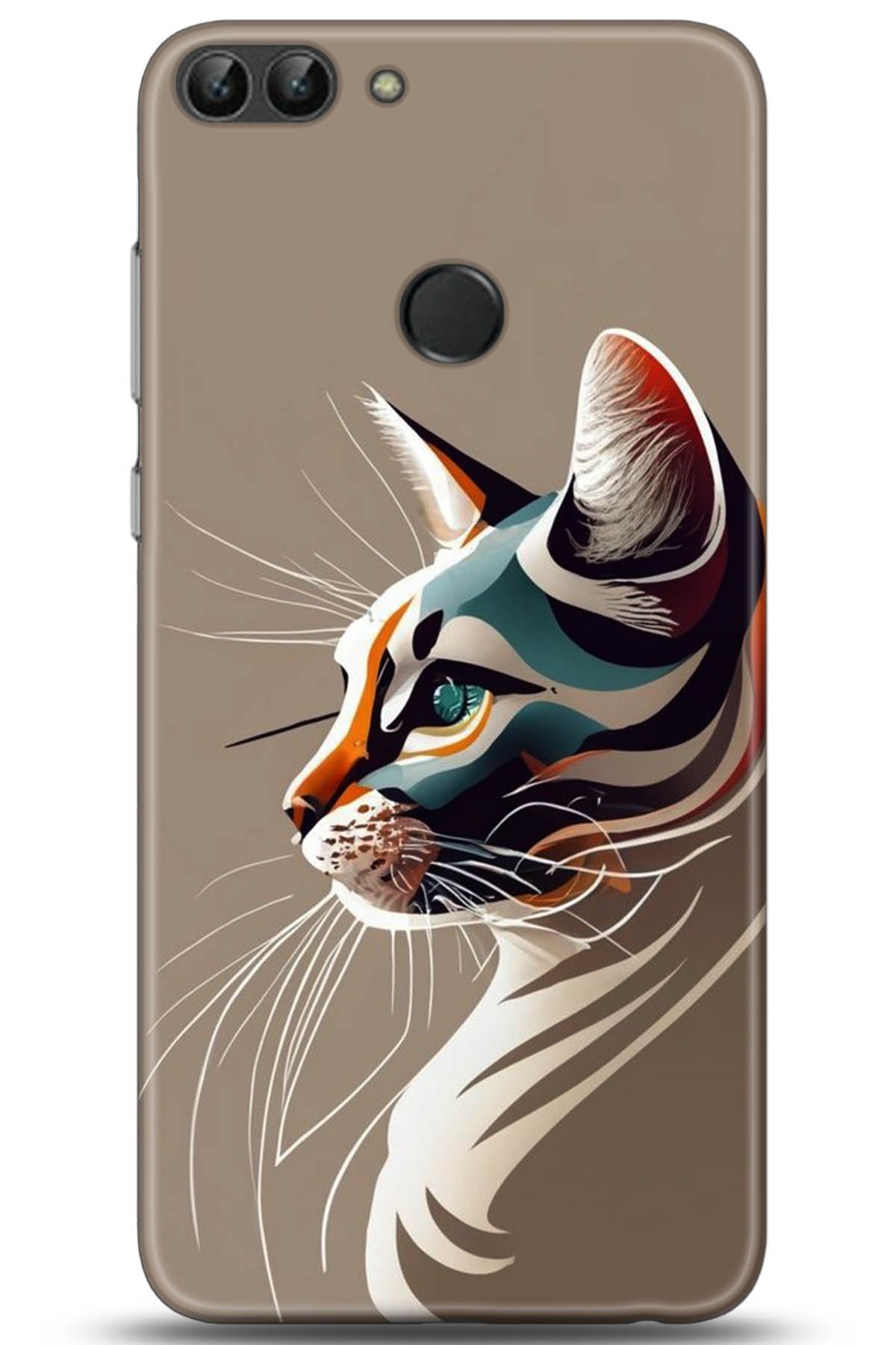 Huawei P Smart Uyumlu Kılıf HD Baskılı Kılıf - Followed Institution 5271