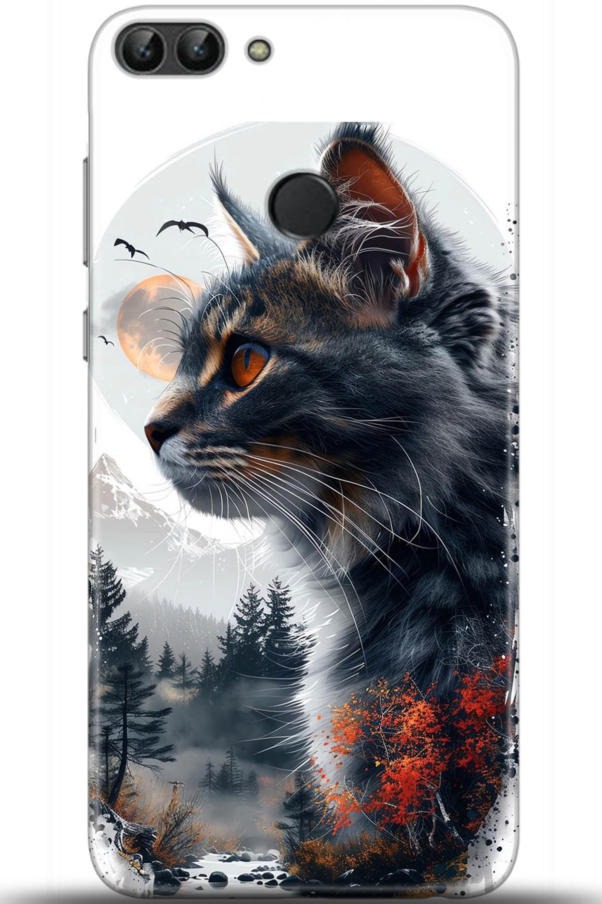 Huawei P Smart Uyumlu Kılıf HD Baskılı Kılıf - Followed Institution 5319