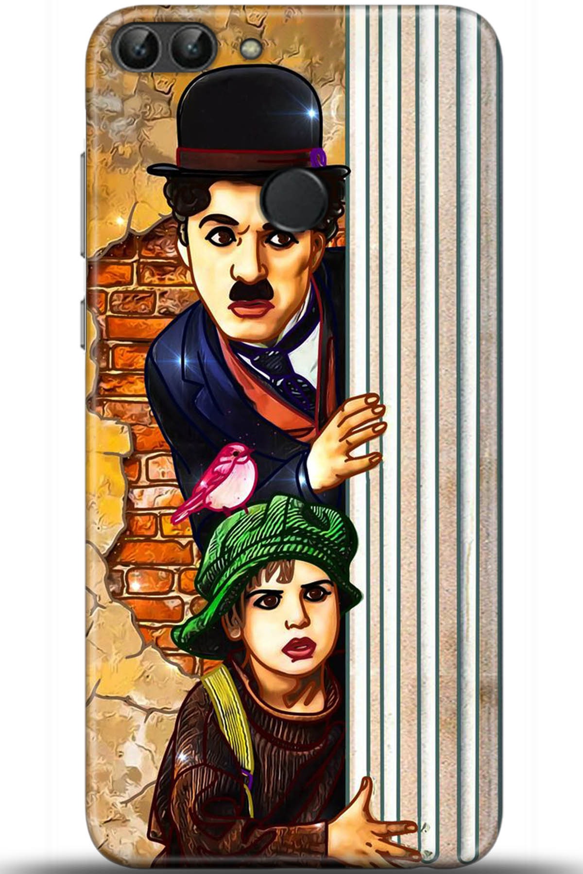 Huawei P Smart Uyumlu Kılıf HD Baskılı Kılıf - Followed Institution 5348