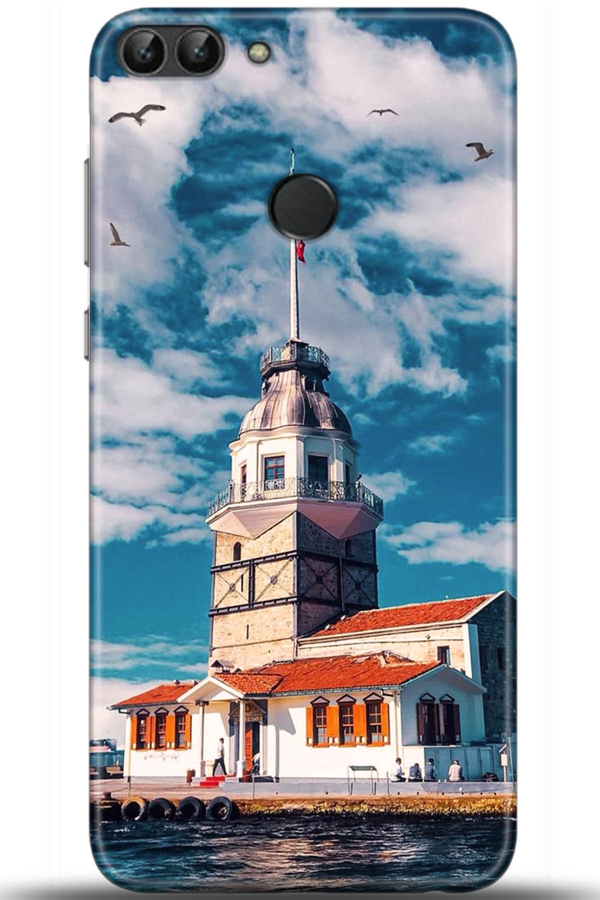 Huawei P Smart Uyumlu Kılıf HD Baskılı Kılıf - Followed Institution 5547