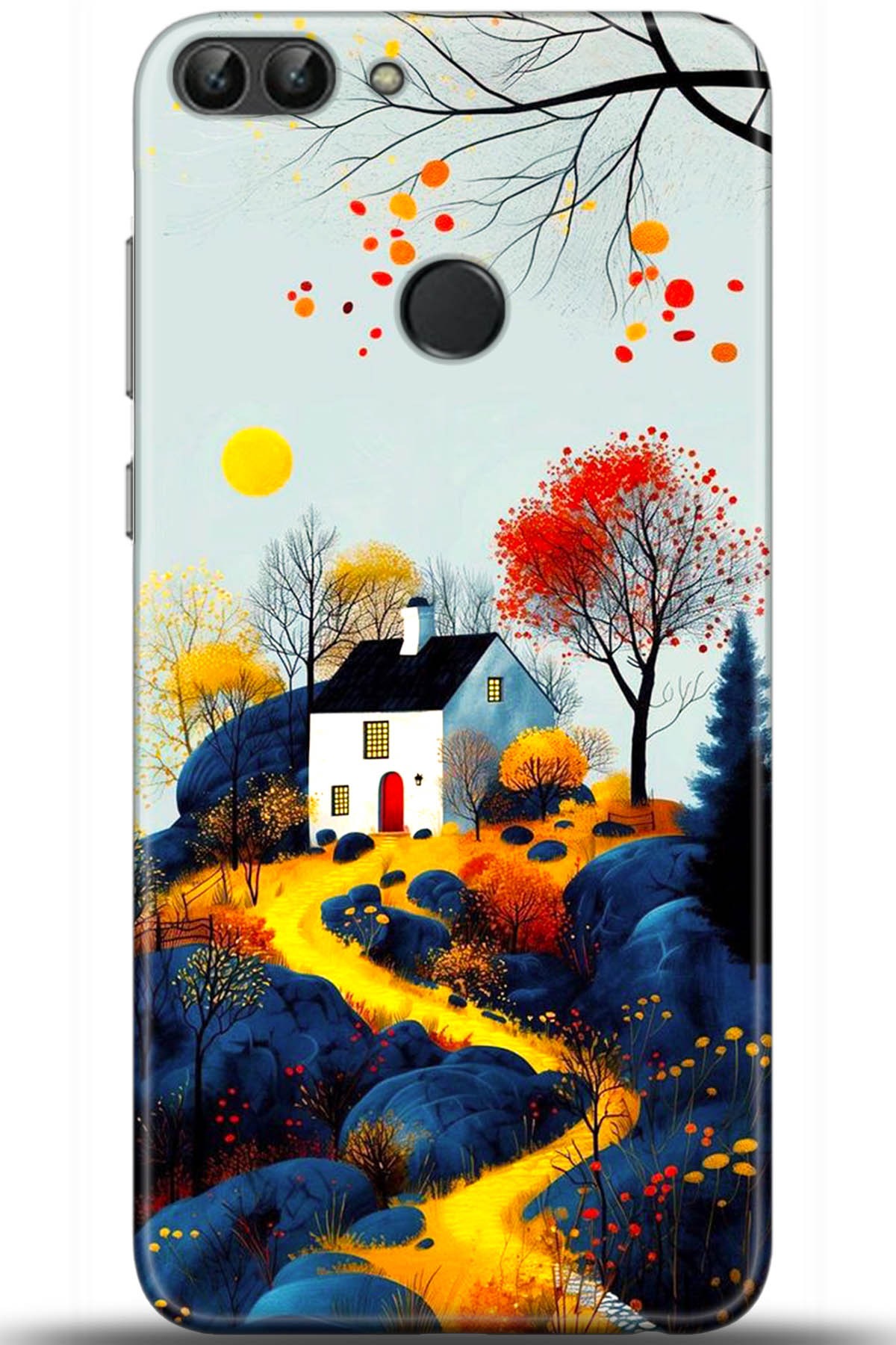 Huawei P Smart Uyumlu Kılıf HD Baskılı Kılıf - Followed Institution 5569