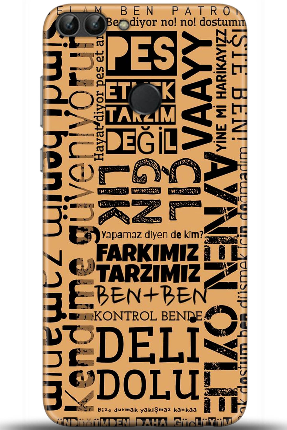 Huawei P Smart Uyumlu Kılıf HD Baskılı Kılıf - Followed Institution 5588